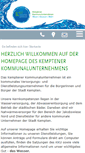 Mobile Screenshot of kku-kempten.de